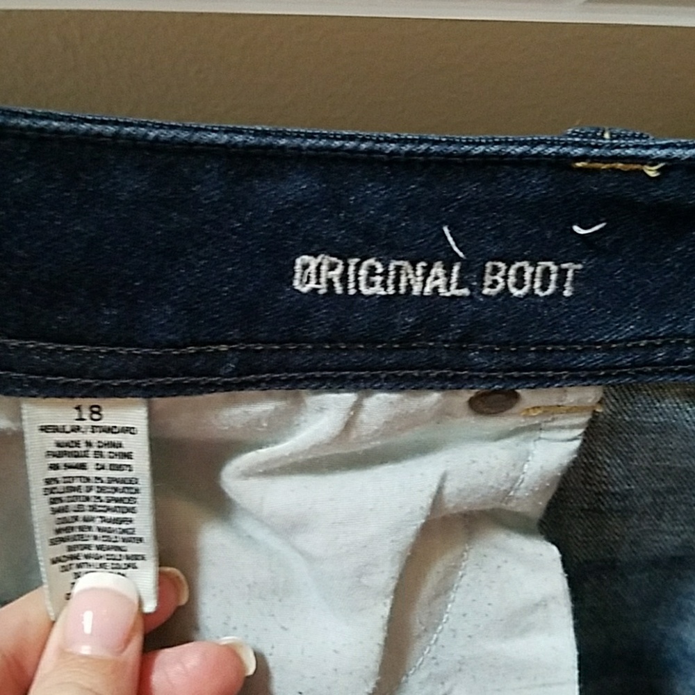 American eagle bootcut jeans